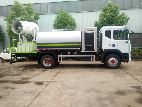 东风大型多功能抑尘车-东风12吨抑尘雾炮 洒水车