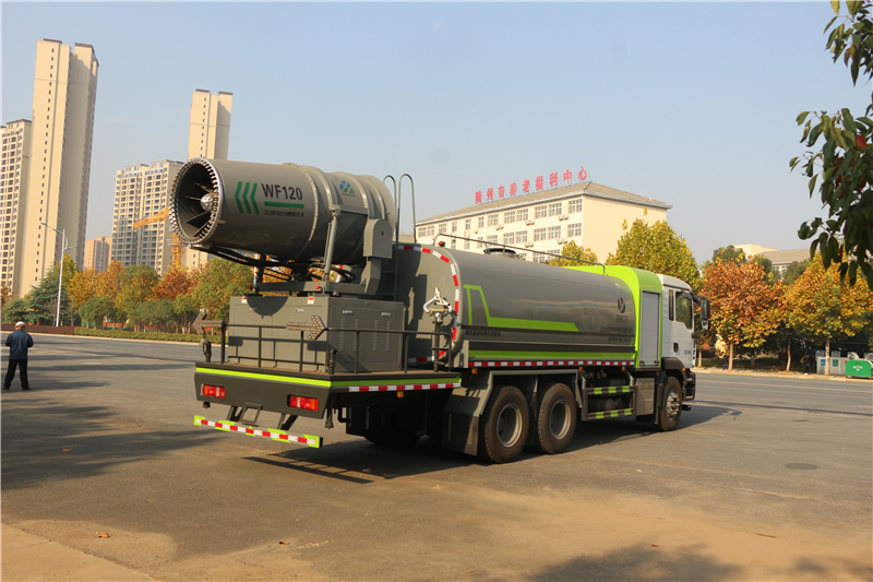 重汽汕德卡大型抑尘车-雾炮车
