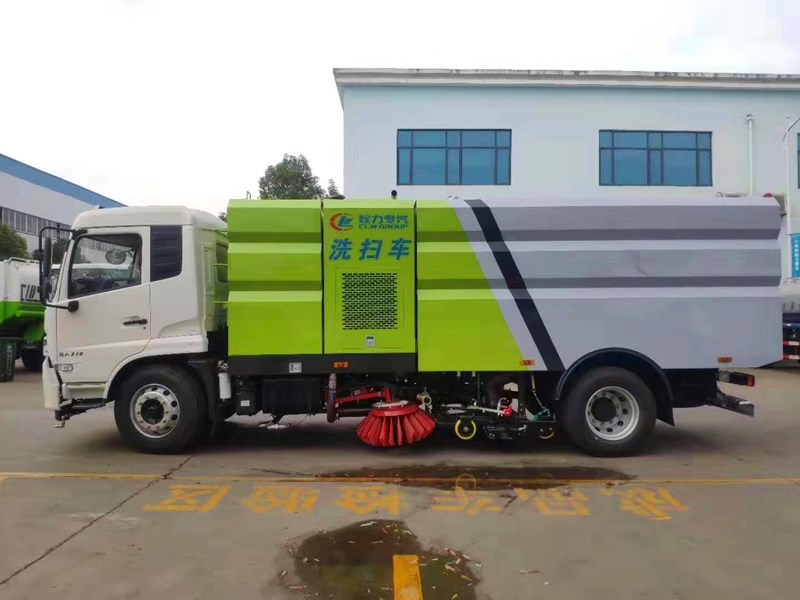 国六东风天锦洗扫车-15吨洗扫车