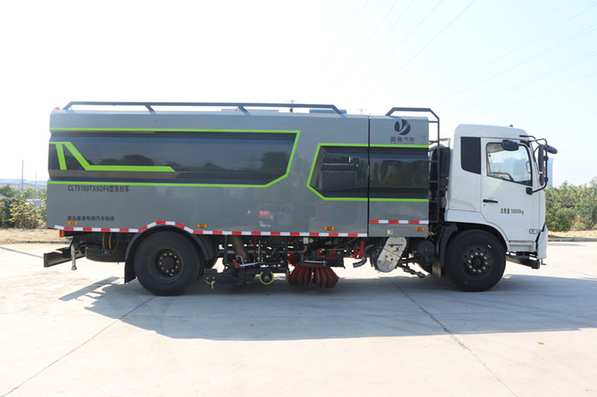 东风天锦18立方洗扫车-东风天锦18吨洗扫车厂家直销